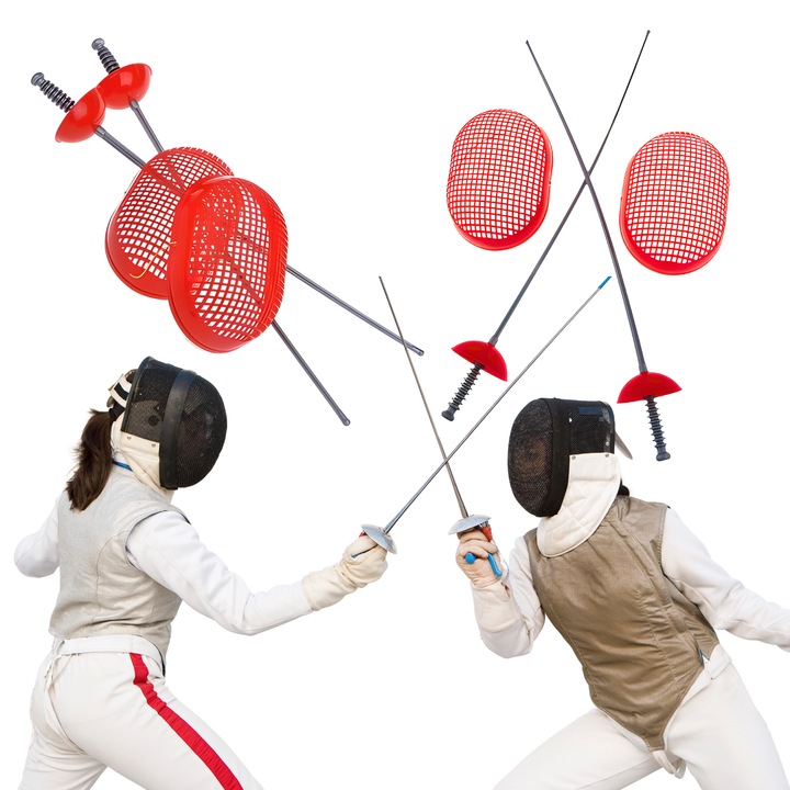 Комплект меч и маска, maksik, 60см, 20x15x6см, за деца и възрастни