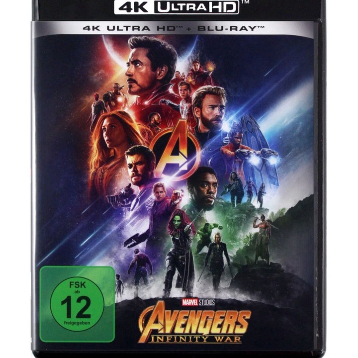 Отмъстителите: Война без край [Blu-Ray 4K]+[Blu-Ray]