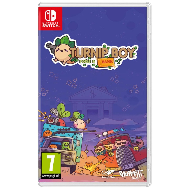 Joc Turnip Boy Robs A Bank Pentru Nintendo Switch