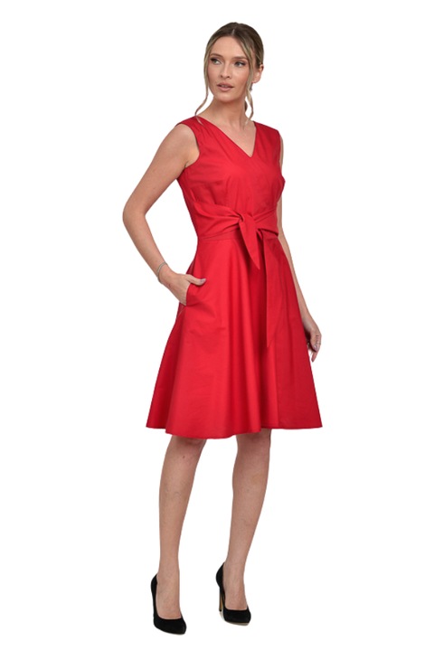 Памучна рокля Giorgal Carla с закопчаване