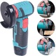 Mini Polizor Electric Gardeon®, Flex Unghiular Portabil Cu Acumulator, Disc 76 MM, Functie Soft Start, Autonomie Extinsa, Putere 750W, 1500 mAh, 19500 RPM, 2 x Acumulatori De 24V Si 6 x Discuri Incluse, Design Ergonomic, Culoare Negru/Albastru