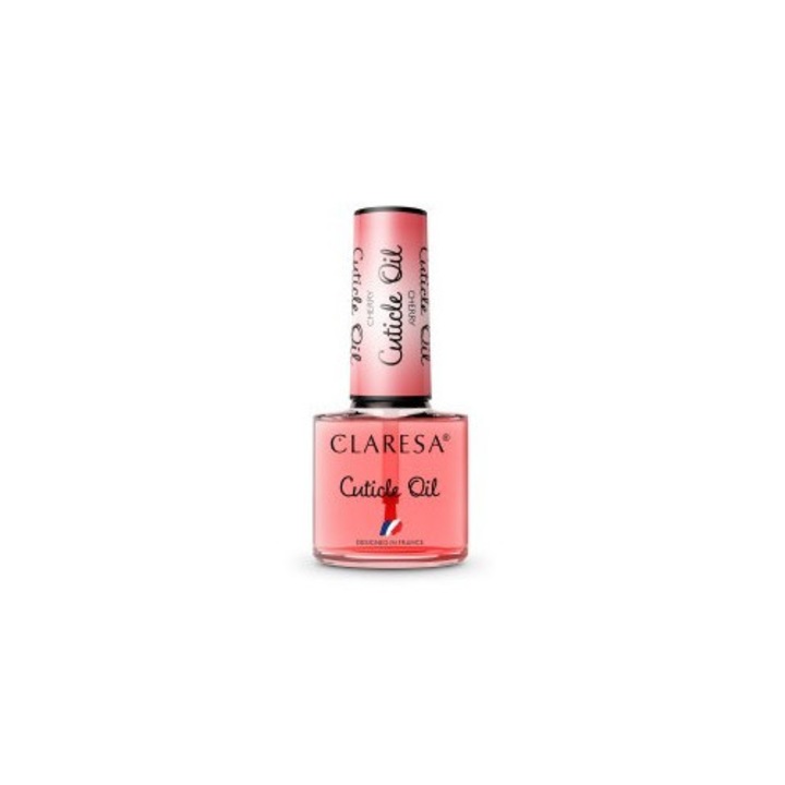 Ulei cuticule CHERRY, Claresa, 5ml, cu uleiuri nutritive, pentru unghii mai puternice