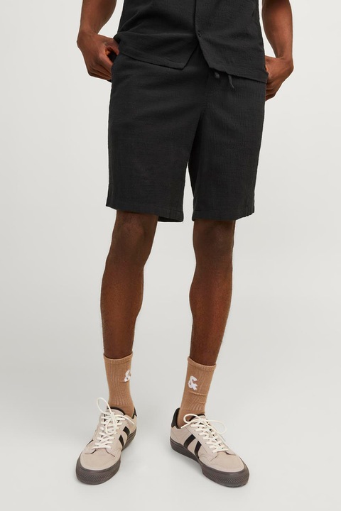 Jack & Jones, Húzózsinóros texturált rövidnadrág