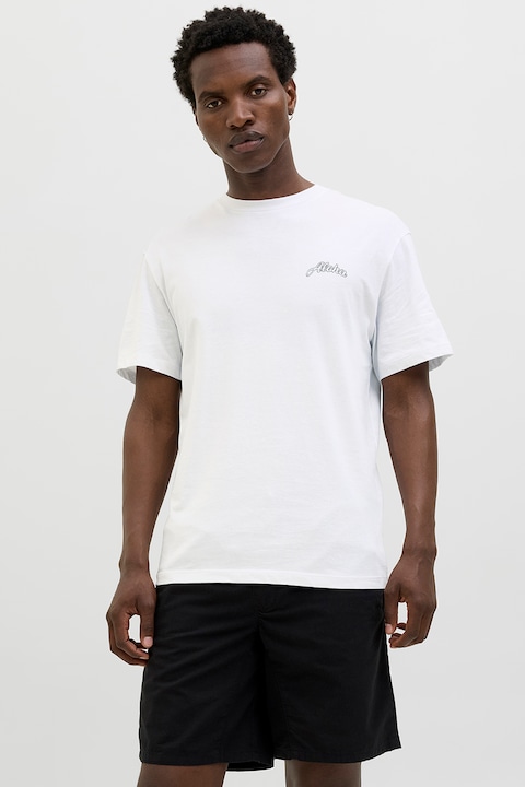 Jack & Jones, Mintás póló, Fehér, M