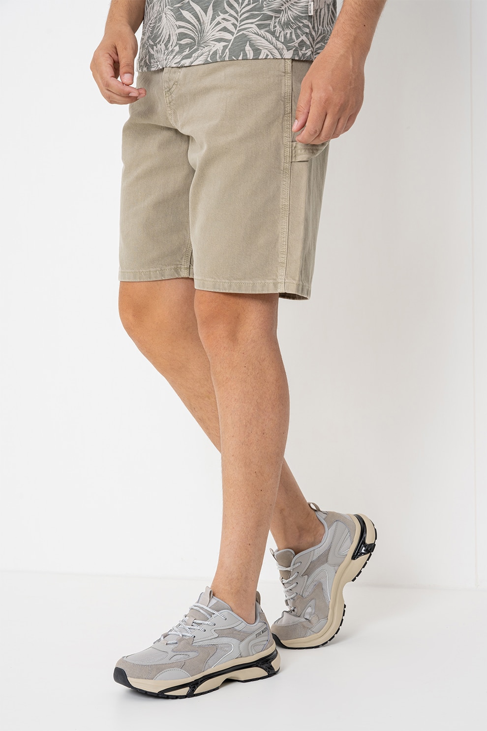 Jack & Jones, Blugi cargo scurti Jjialex Jjcarpenter, Verde pal, L