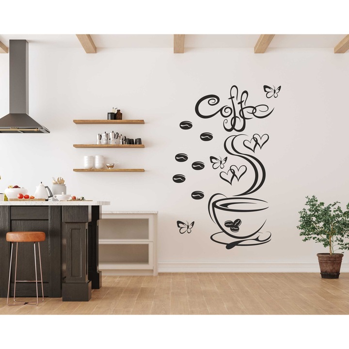 Set Autocolant De Perete, DecoWalls, 50x100 cm, Multicolor, Folie Mata Autocolanta, Autoadeziva, Lavabila, Folii Pvc Autocolante
