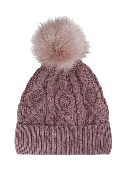 Női 4F sapka, poliészter, fekete, M Standard