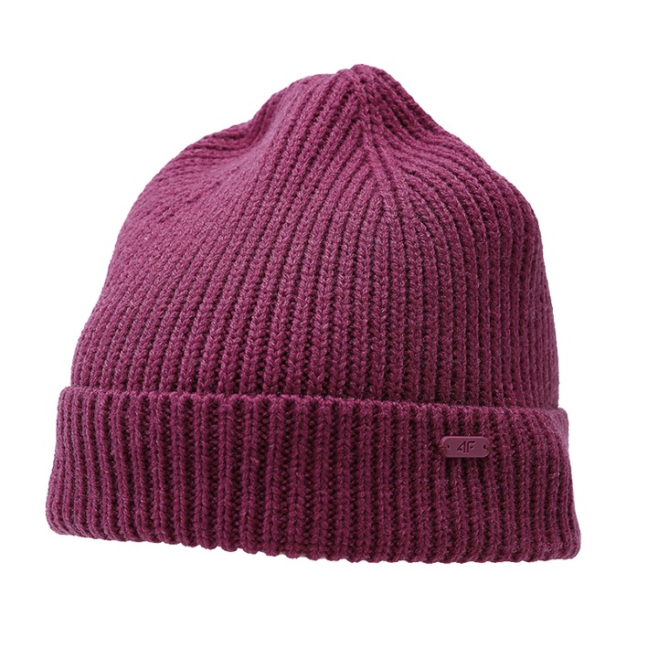 Caciula dama Negru, Poliester, 4F, Negru