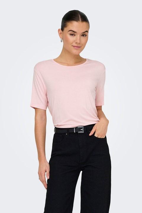 JdY, Bő fazonú póló, Halvány rózsaszín