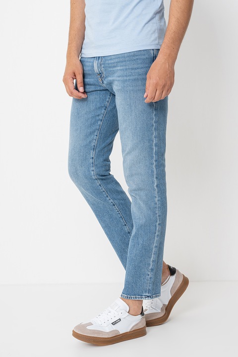 Jack & Jones, Slim fit crop farmernadrág, Sötétkék