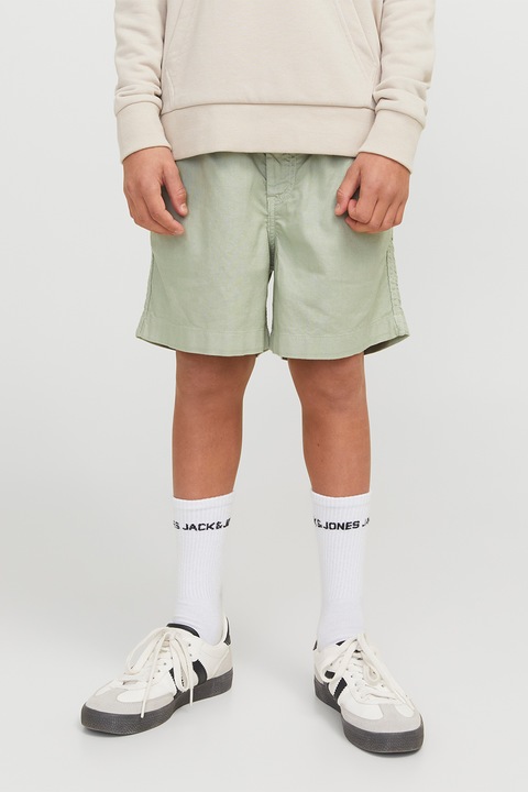 Jack & Jones, Bermude din amestec de in, Verde deschis