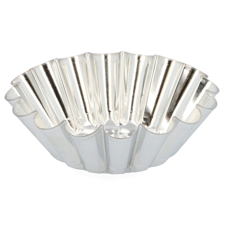 Тава за печене, Snb, Стъкло, Устойчивост на висока температура, Лесна за почистване, Безопасна за здравето, 14 см, Сребриста