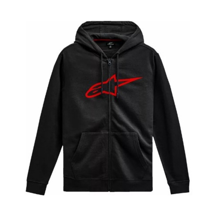 Hanorac moto ALPINESTARS Ageless V3 BLK/RD, 52/L
