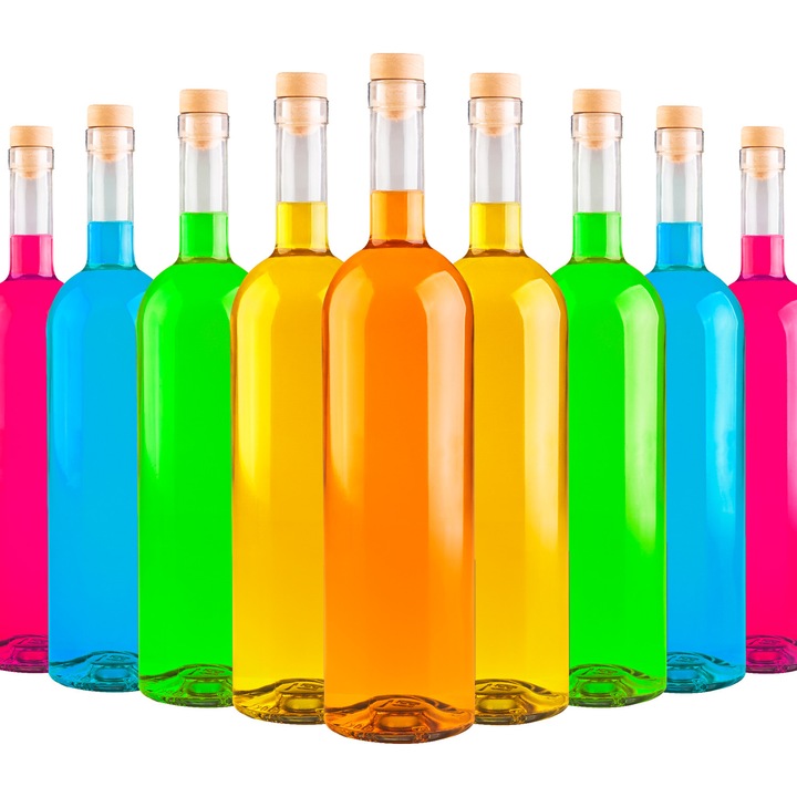 Set De Sticle De Sticla Futura 1000 ml Cu Dopuri, Superbutelki, Sticla, 1000 ml, Latime: 7.8 cm, Inaltime: 33.7 cm, 33.7 cm x 7.8 cm, Transparent, 30 Bucati