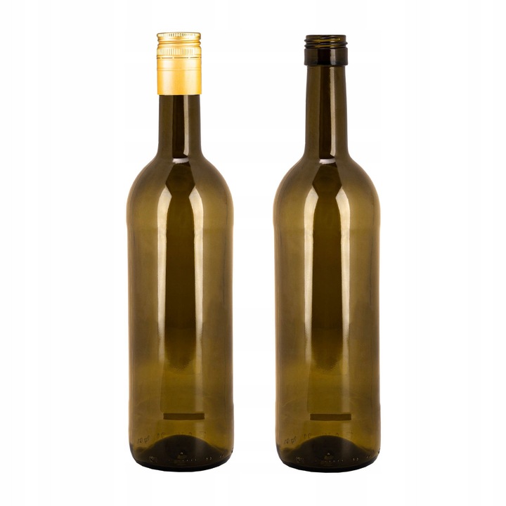 Комплект стъклени бутилки с капачка, SuperButelki, Стъкло, 750 мл, Висококачествена изработка, Лесно почистване, Издръжливи, Височина приблизително 30.5 см, Ширина 7.6 см, Многоцветни