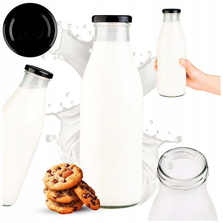 Set De Sticle De Sticla Cu Capac, Superbutelki, 750 Ml, Inchidere Etansa, Usor De Curatat, Ideal Pentru Depozitarea Vinului, Lichiorurilor, Pentru Cadouri, 23, 4 Cm x 7.5 Cm, Transparent