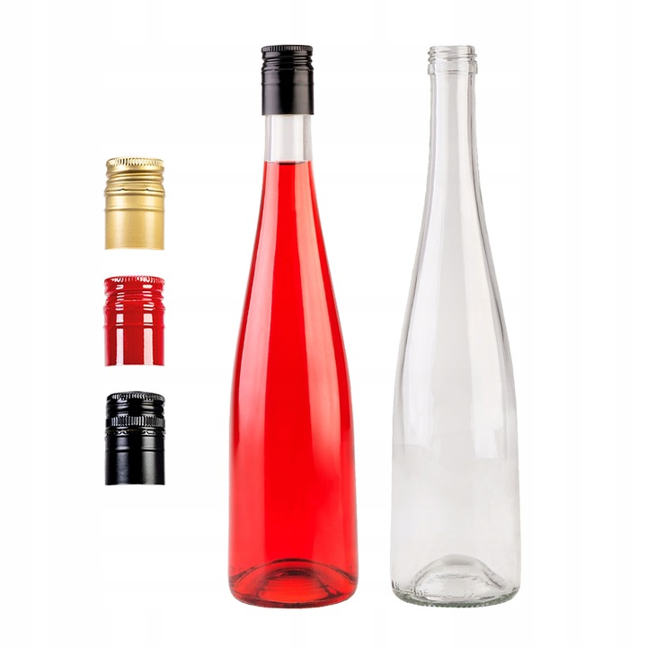 Sticla De Sticla Cu Capac, SuperButelki, Sticla, Inchidere Etansa, Productie De Inalta Calitate, Usor De Curatat, Durabil, Greutate 400 g, Transparenta, 30 x 7 cm, Transparenta