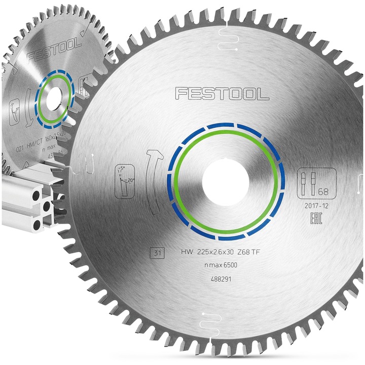 Disc de taiere Festool, 225x2,6x30mm, pentru lemn si materiale plastice