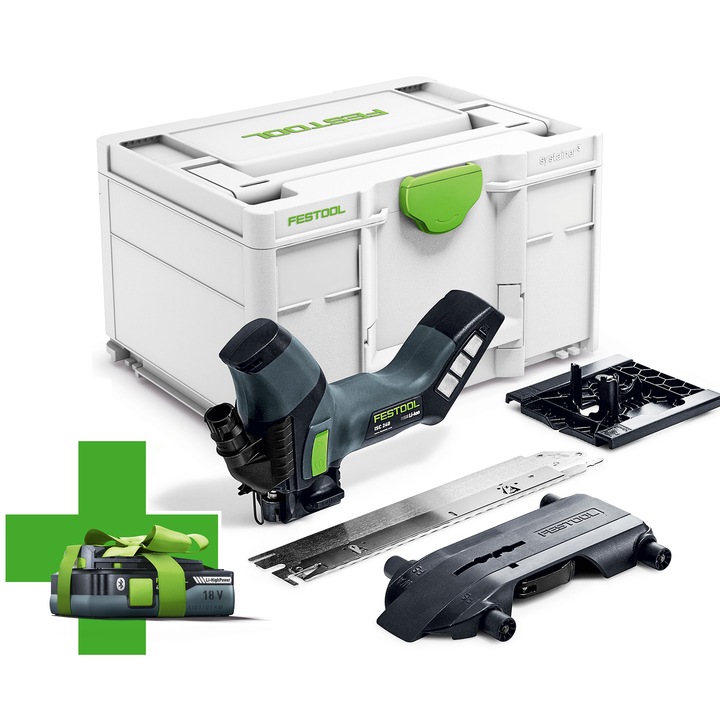 Fierastrau electric pentru izolatii, Festool ISC 240 EB-Basic, adancime 240 mm, acumulator 4 Ah