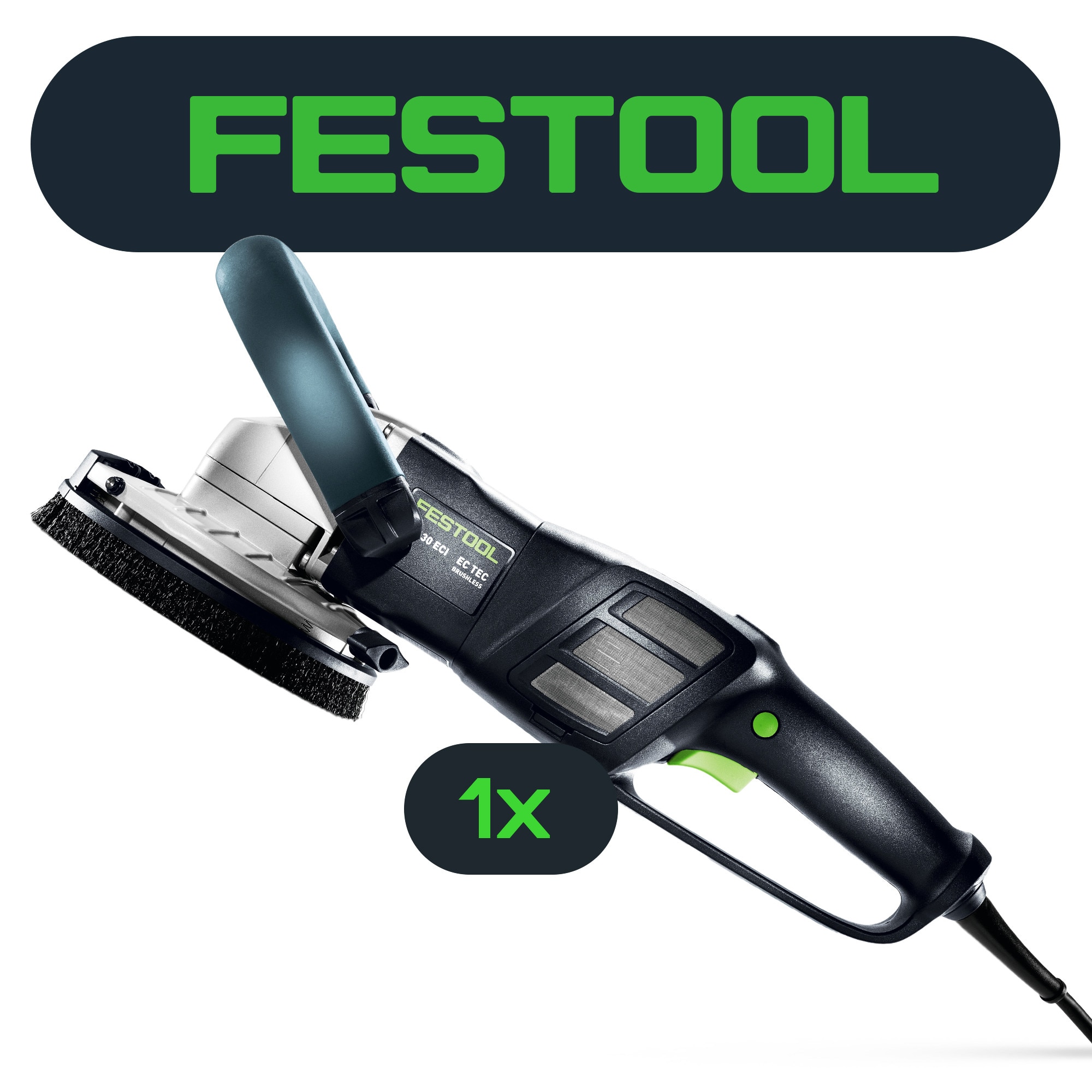 Slefuitor Festool RENOFIX RG 130 ECI-Plus, set complet, pentru beton si ...