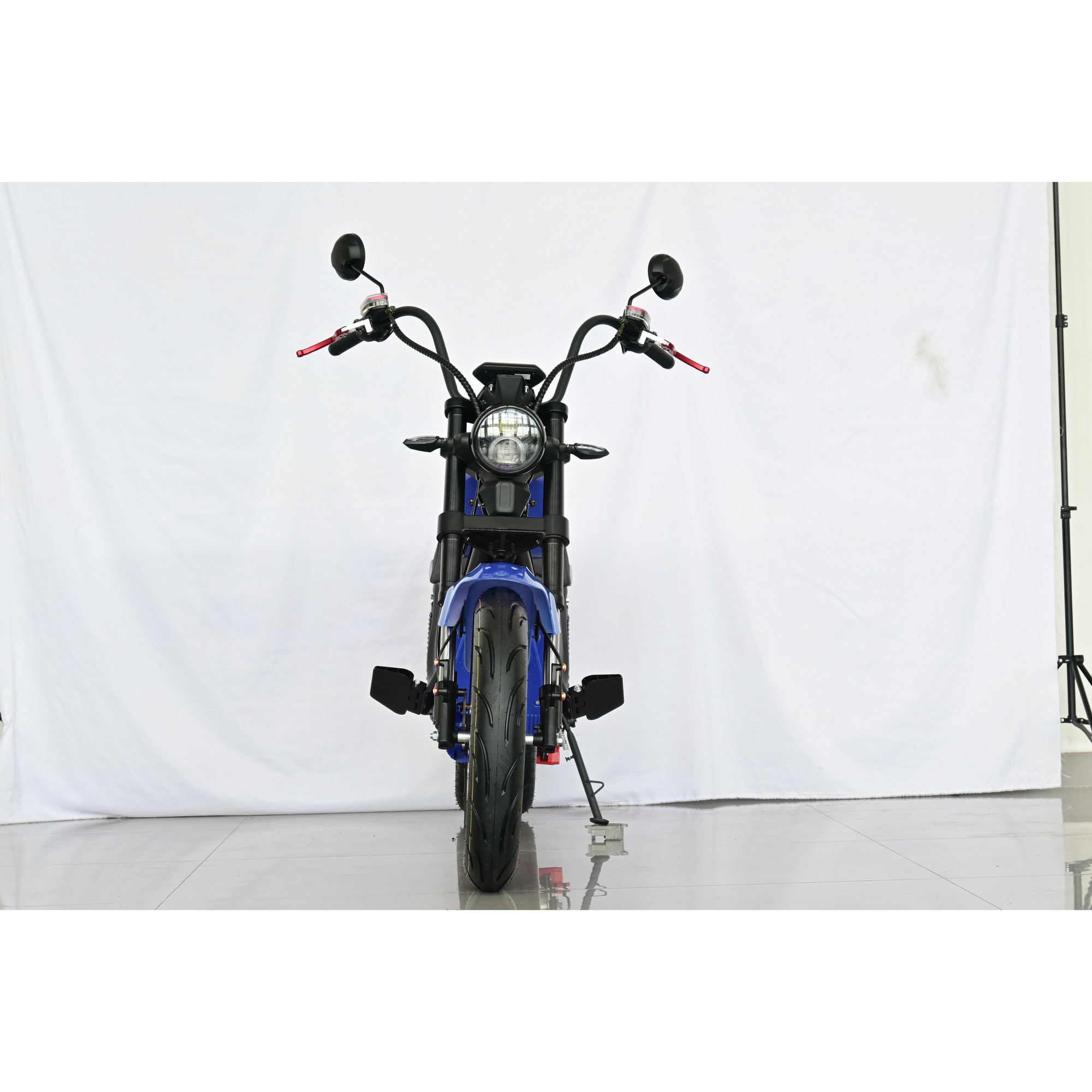 Scuter electric City Coco Harley RDB CP-6, Albastru, CIV Inclus