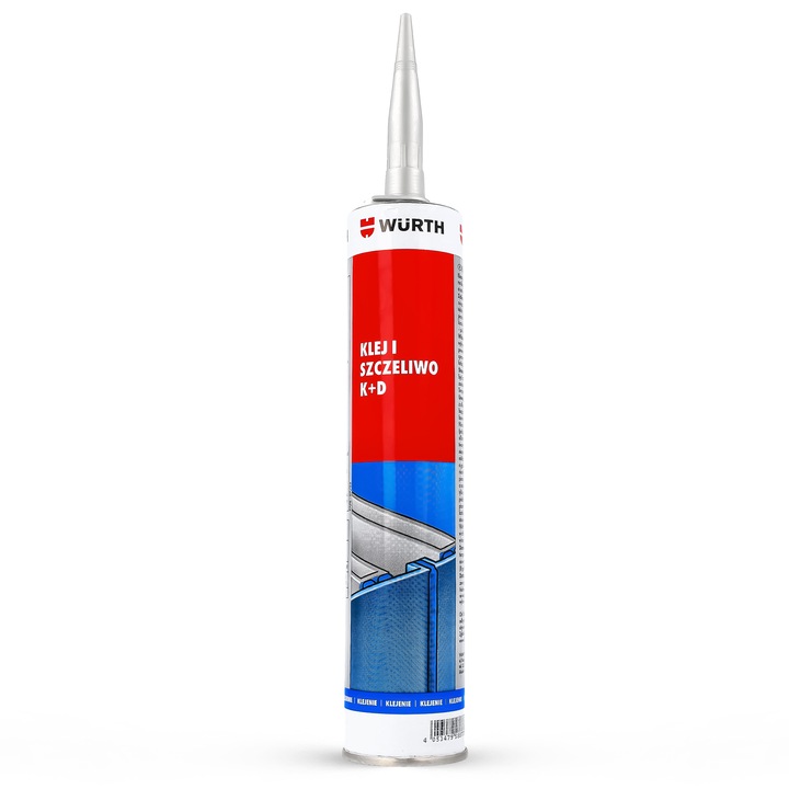 Adeziv de etansare pentru asamblare structurala K+D, Wurth, alb, 300 ml