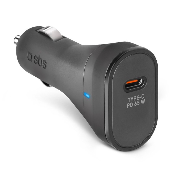 Зарядно за автомобил USB-C порт 65W SBS 37281 PD