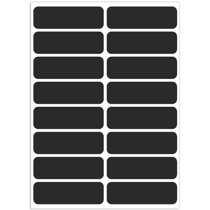 Предупредителни черни рефлекторни светлоотразителни самозалепващи стикери за безопасност, Biomar Labs, подходящи за велосипеди, каски, автомобили, мотоциклети, детски колички, 16 бр. D 63