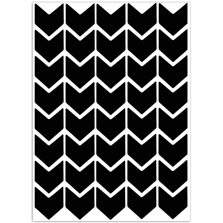 Предупредителни черни рефлекторни светлоотразителни самозалепващи стикери за безопасност, Biomar Labs, подходящи за велосипеди, каски, автомобили, мотоциклети, детски колички, 40 бр. D 12