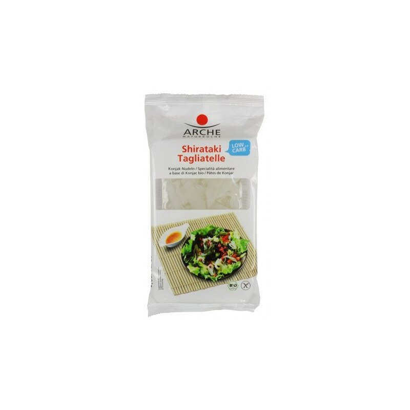 Tagliatelle Shirataki pe baza de konjac, bio, 150 g - Arche