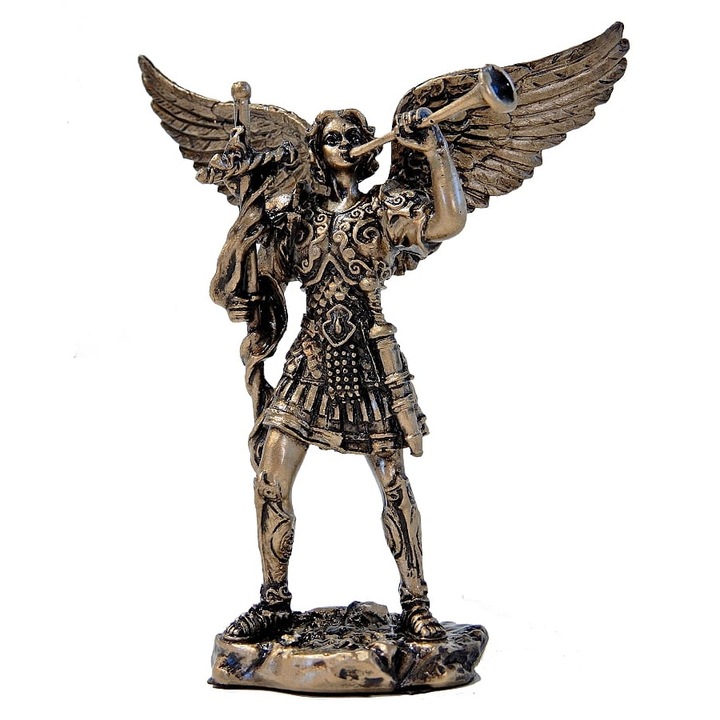 Figurina Arhanghelul Gabriel – Veronese, Simbol al Protectiei si Comunicatiei 8, 5 cm