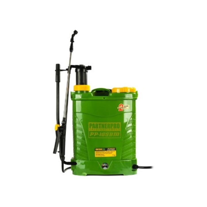 Pompa de stropit cu acumulator 2 in 1 16L PARTNERPRO