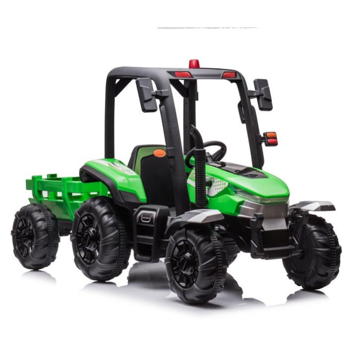Tractor electric LEAN BLT-206, verde, 130x75x50cm
