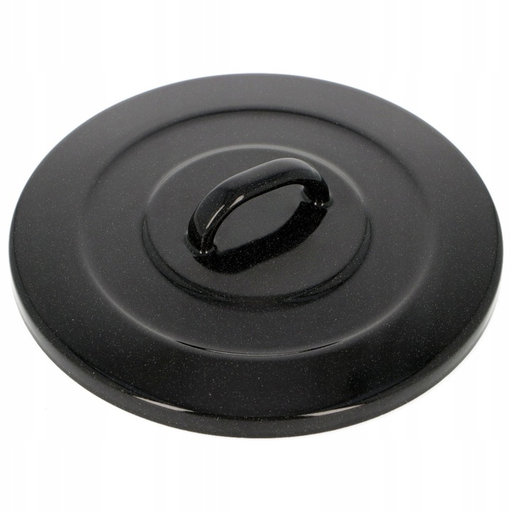 Capac Din Fonta Emailata, Belis, Material: Otel, Acoperire: Emailata, Grosime: 1, 2 mm, Potrivit Pentru Spalare In Masina De Spalat Vase, 28 cm, Negru