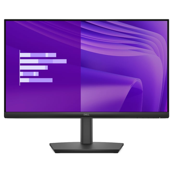 Monitor IPS LED Dell 23.8" E2425HSMm Full HD 1920 x 1080, VGA, HDMI, DisplayPort, Hangszórók, Pivot, 100 Hz, 5 ms Fekete