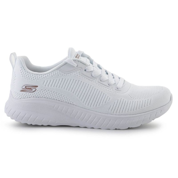 Női sportcipő, Skechers, BM223186, fehér, Fehér