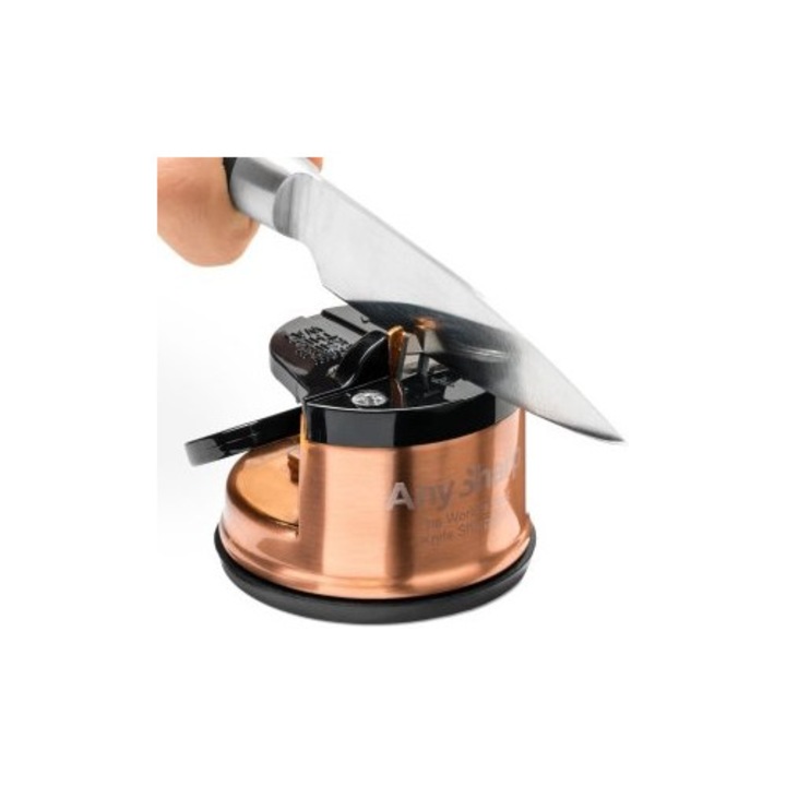 AnySharp PRO réz-volfrám-karbid hegyező, fém, PowerGrip tapadókoronggal