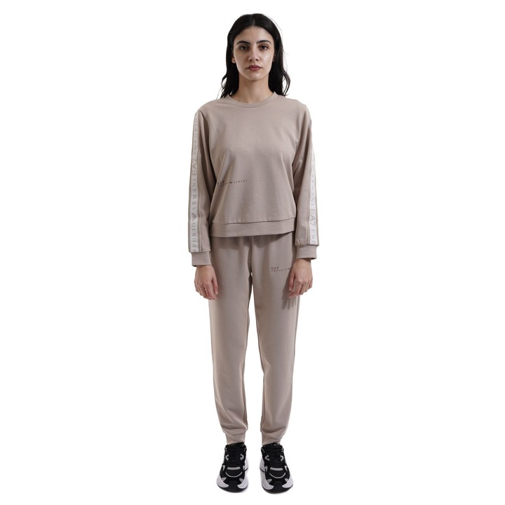 Trening Emporio Armani EA7 Natural Ventus7 W T-suit T-top 7W000283AF12501U6155 Femei Bej S