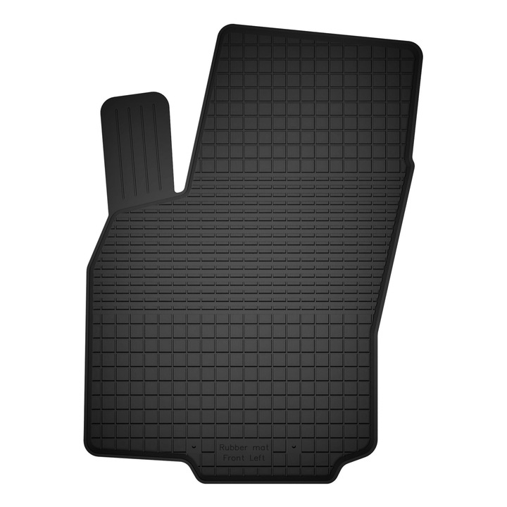 Covoras auto sofer din cauciuc, 1 bucata, pres auto, pentru: Opel Astra G 1998-2009 sedan, break, hatchback negru