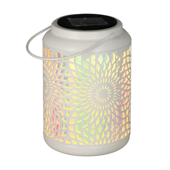 Lanterna solara, inaltime 18 cm