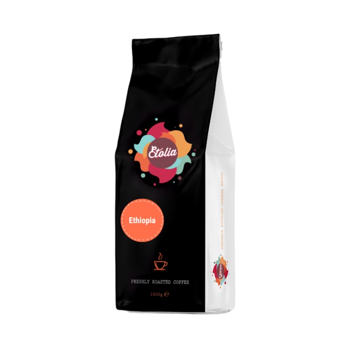 Etolia Ethiopia Sidamo 1kg cafea boabe proaspat prajita