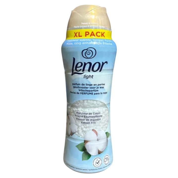 Ароматизирани перли за пране Lenor Unstoppables Cotton 475 гр.