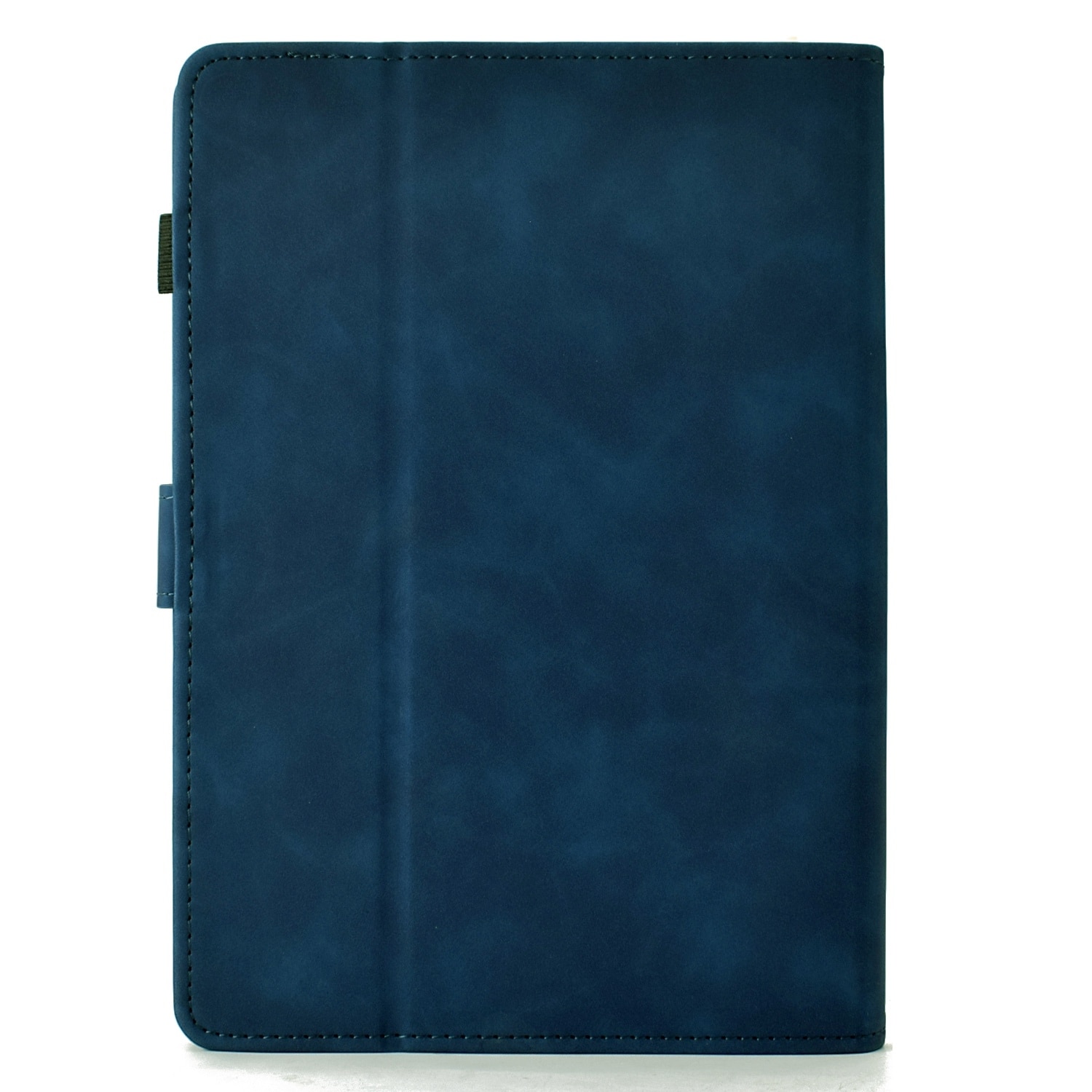 Husa tableta pentru Amazon Kindle Paperwhite 12th Gen 2024, piele gravata cu motive de pisici, tip carte inteligenta, inchidere magnetica, albastru inchis