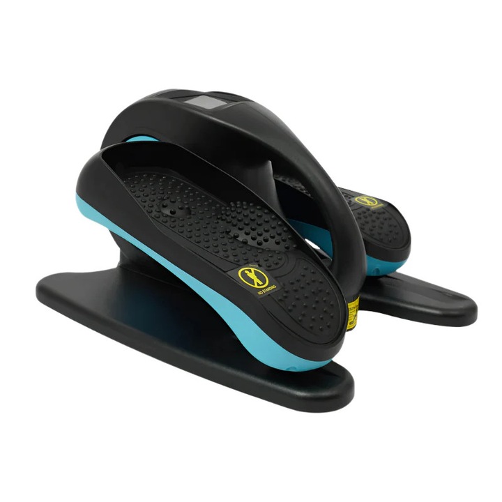 Елиптичен фитнес тренажор, 60W, 5 регулируеми скорости, LCD дисплей, дистанционно управление