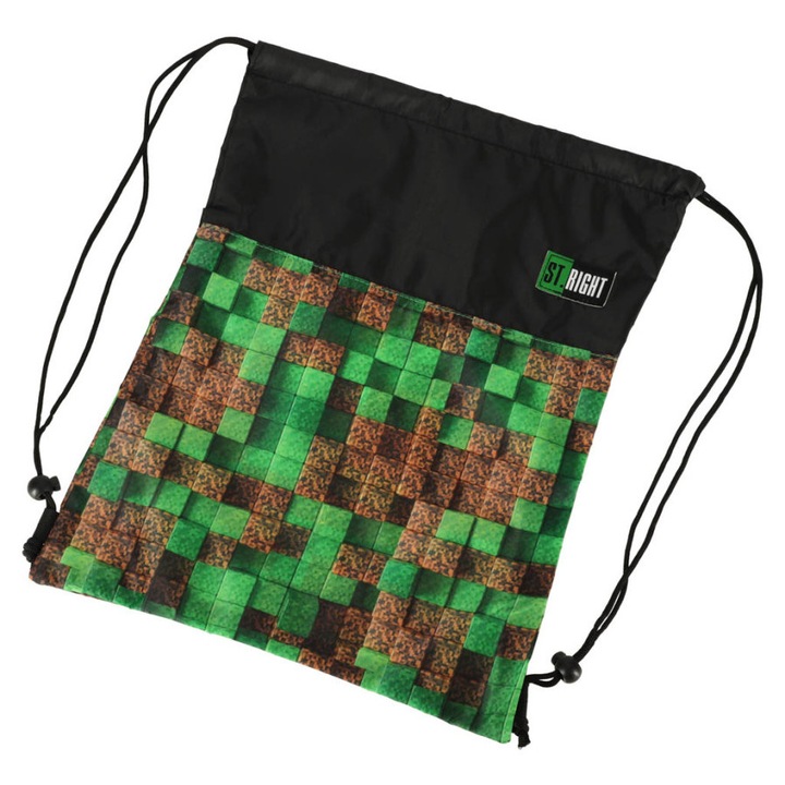 Sporttáska, St Right kollekció - Pixel Cubes, SO01 43x34cm