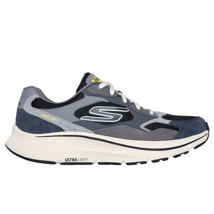 Férfi sportcipő, Skechers, BM223615, Többszínű, Fekete