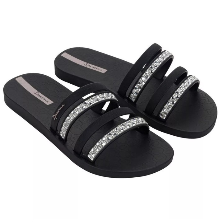 Ipanema Chic Slide fekete strandpapucs 83707-BE140 Méret 36