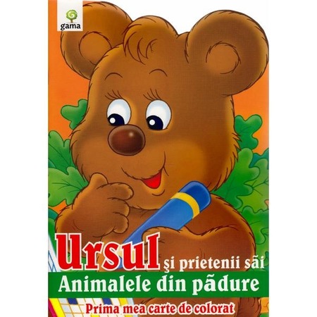 Ursul Si Prietenii Sai Carte Colorat Emag Ro