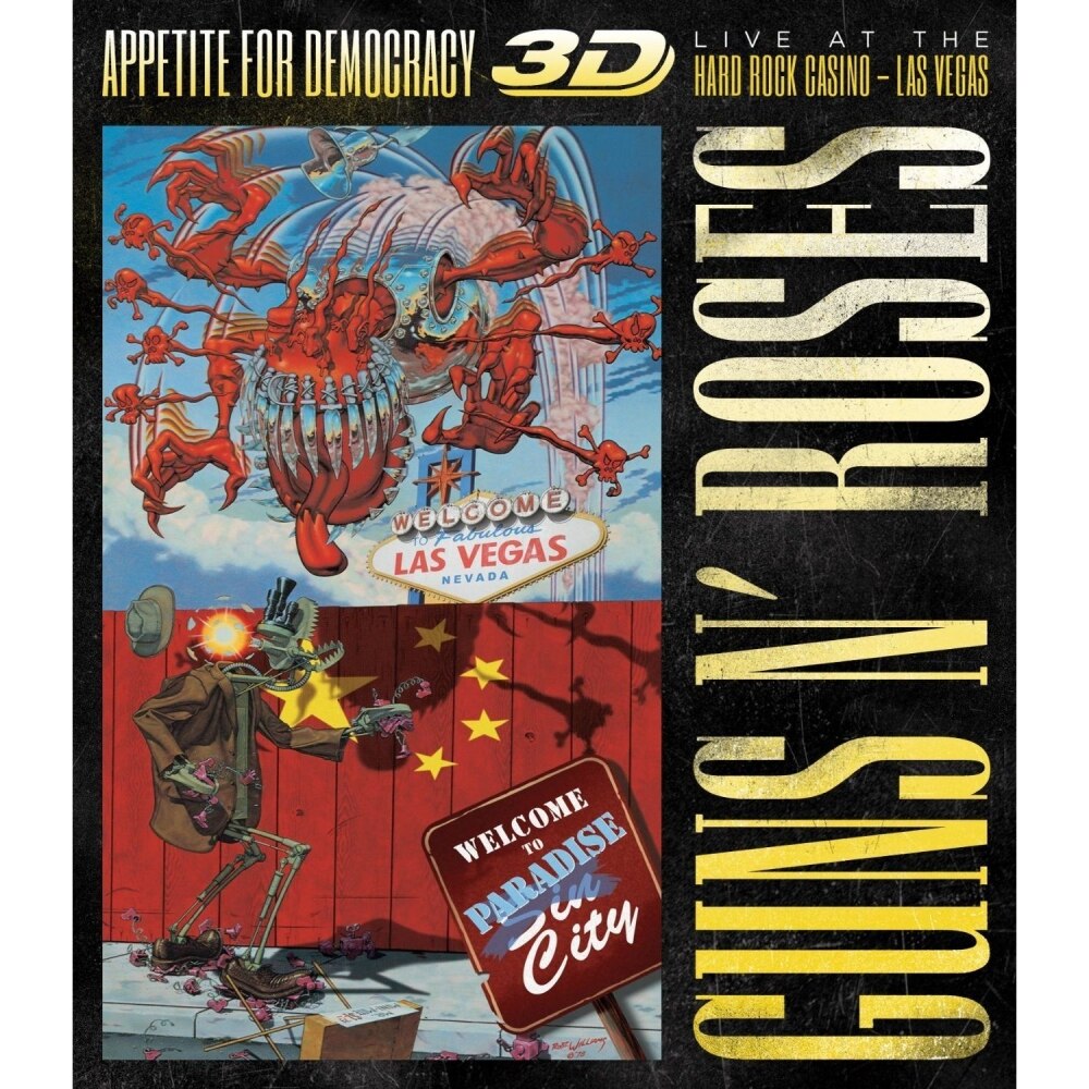 Guns N Roses-Appetite For Democracy 3D: Live At The Hard Rock Casino, Las Vegas-BD