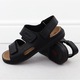 Sandale pentru barbati, Rieker, BM223042, Negru